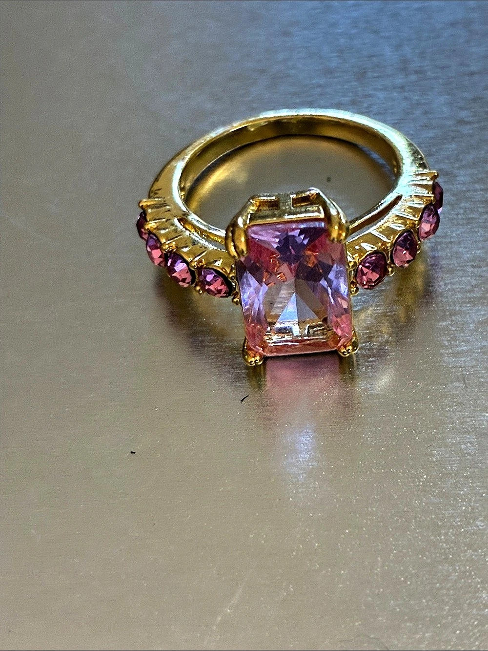 Pink Statement Ring